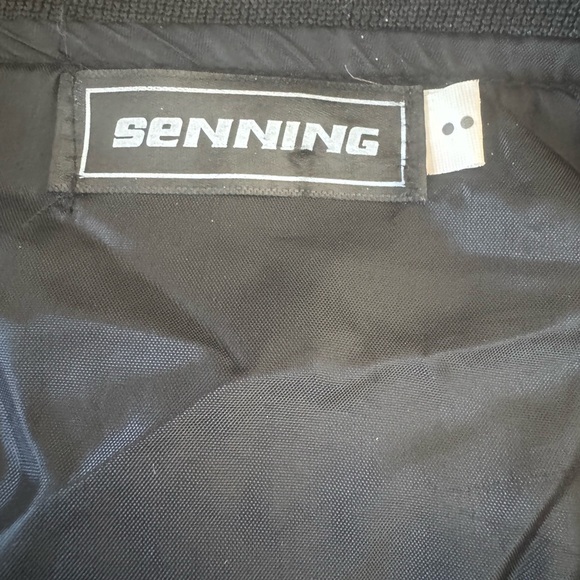 M&M'S Black Multicolor Logo Racing Varsity Jacket - Picture 2 of 9